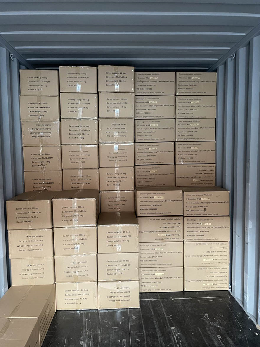 100% Virgin Wood Pulp Paper Cocktail Napkins Without Fluorescent Agent