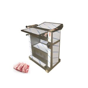 0.75KW Blade Adjustable Meat Processing Machine Pig Pork Skin Peeler