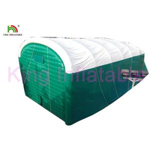 Outside Large White Proof Inflatable Event Tent With 2 Years Warranty