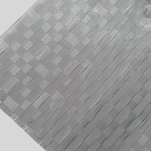 Shade Screens Glass Laminated Wire Mesh With Black Color Copper Wire / Stainless