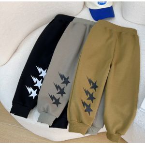 China Full Length Boys Trend Jeans Custom Logo Kid Soft Fabric Denim Pants Jrt6 on sale