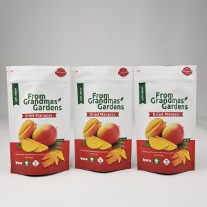 China Stand Up Pouch With Zipper Smell Proof Moisture Proof Food Grade Plastic Packaging Bags on sale
