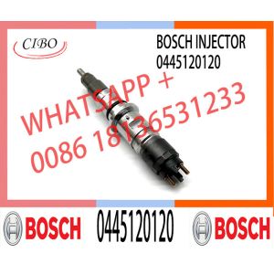 Diesel Engine Parts Common Rail Fuel Injector 0445120120 Replace VW 2T2130201D
