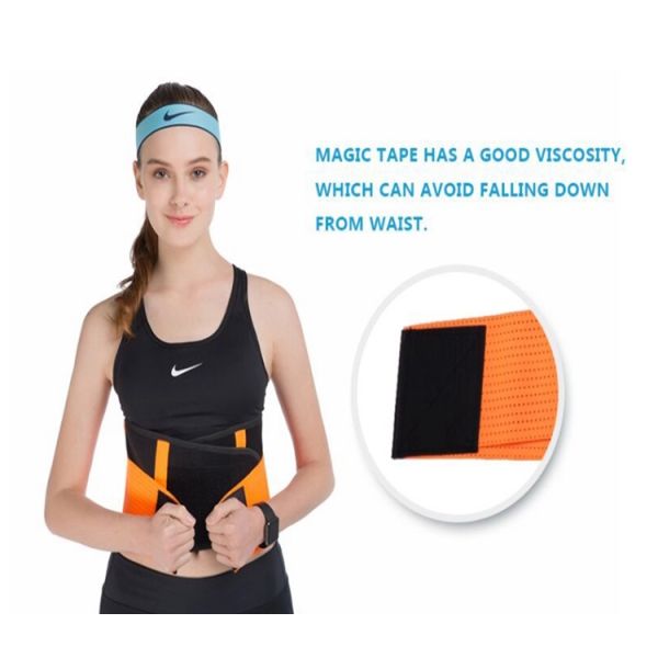 Weight Loss Waist Support Belt Full Elastic Relieve Lumbar Pain / Fatigue