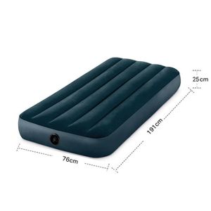 Low Height Air Bed Mattress , Flocked PVC Self Inflating Air Mattress