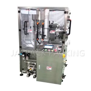 High Speed PLC And HMI Control Yogurt Cup Filling Sealing Machine