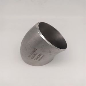 45 Degree Lr 8" Sliver Elbow Wphy56 Wphy60 Sch40 Female Pipe Fittings