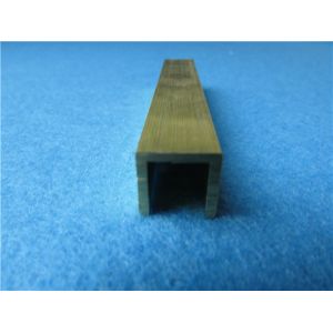 Fade Resistant Copper U Channel , 3600mm Length Metal U Profile