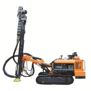 25m Depth Diesel Power Hydraulic Crawler Drilling Machine
