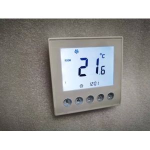 High Accuracy Digital Fan Coil Thermostat Wireless Fan Coil Thermostat