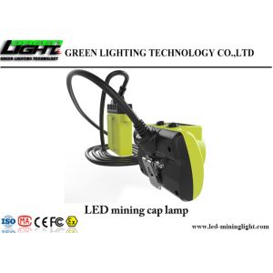 High Brightness Coal Miner Hard Hat Light OLED Screen For Battery Capacity