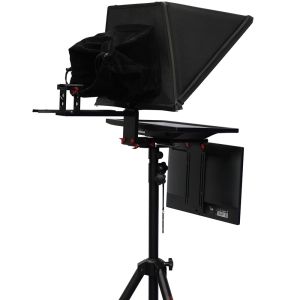 TS2200 22 Inch Dual Screen Speech and Broadcasting Studio Teleprompter for