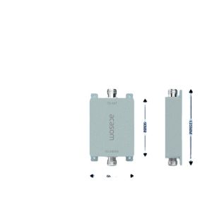 Self Installing Wifi Extender 2.4 Ghz Signal Booster For Indoor Coverage