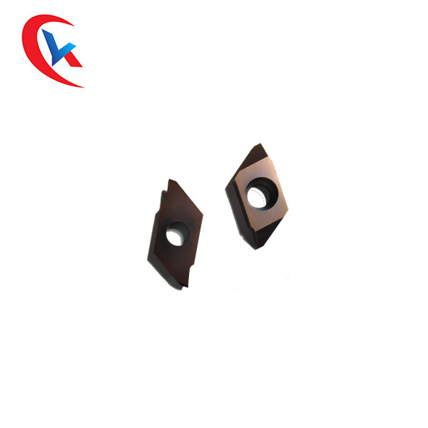 HRA 91.8 Bronze Coating Thread Cutter TTPS60FR4B Carbide Blade Turning Tungsten