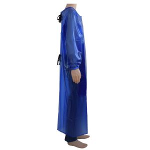 Eco-Friendly Waterproof Long Sleeve Protective Overalls Custom PVC/TPU Apron Eco