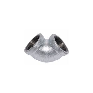 Malleable Iron Threaded Pipe Fittings Banded Galvanized Street 90 Elbow