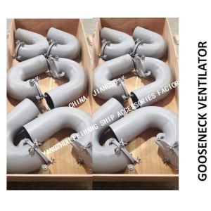 Made in China-AB type welded round gooseneck ventilator with nominal diameter of