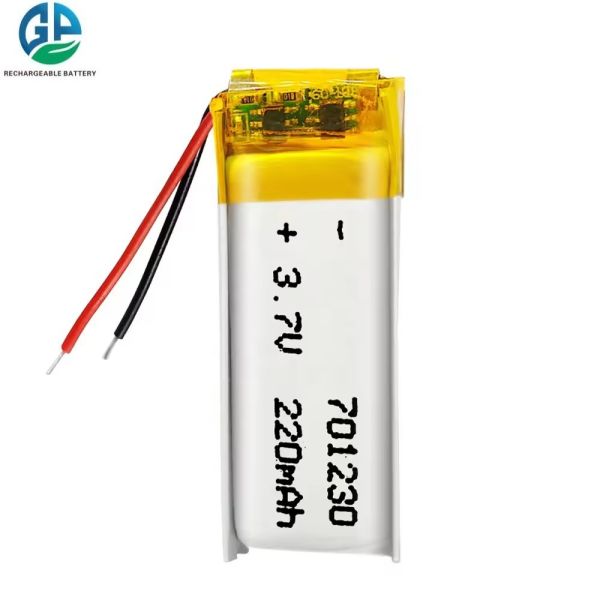 Li Polymer Battery Pack 701230 3.7v 220mah Oem Rechargeable Hot Sell KC CB