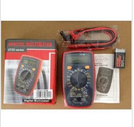 Small Multimeter With Backlight Dt33b Digital Multimeter