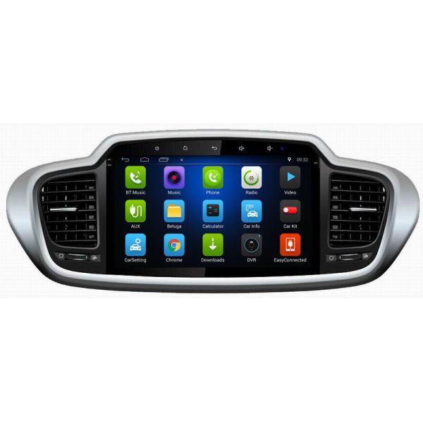Ouchuangbo pure android 8.1 radio stereo Kia Sorento 2015 mirror link music steering wheel control
