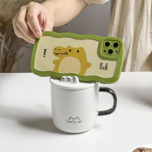 Lead Free Ceramic Coffee Cups Heat Resistance & Microwave Safe Beverage Mug