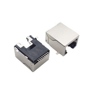 Crystal Head Cross Interconnect RJ45 Connector OEM