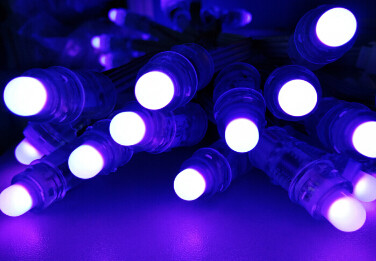 RGB Full Color LED 12mm Pixel Light IP67 DC 05V CE ROHS For Decoration