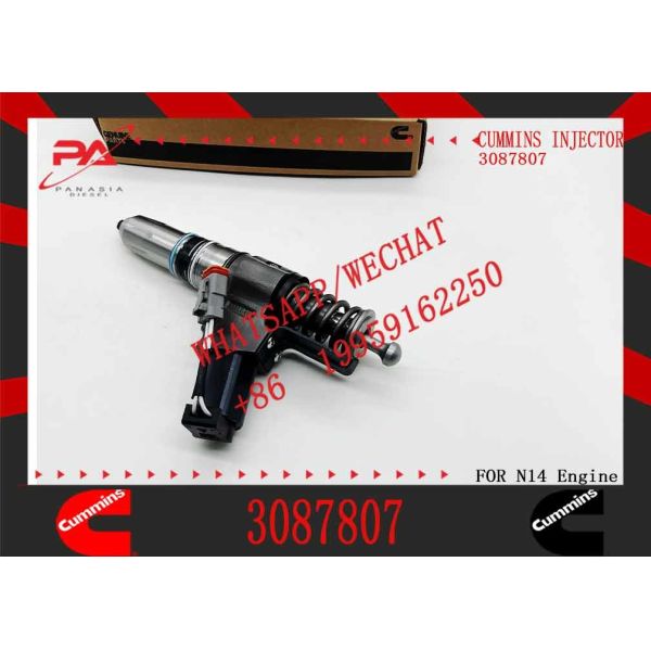 Diesel engine parts common rail fuel injector 3411764 3087733 3087807 for Cummins Engine N14