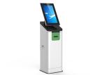 Hotel Self Service Kiosk With QR Code Scanner RFID Card Reader NFC Reader A4