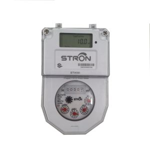 IP68 Smart Water Flow Meter , R100 Prepayment Water Meter