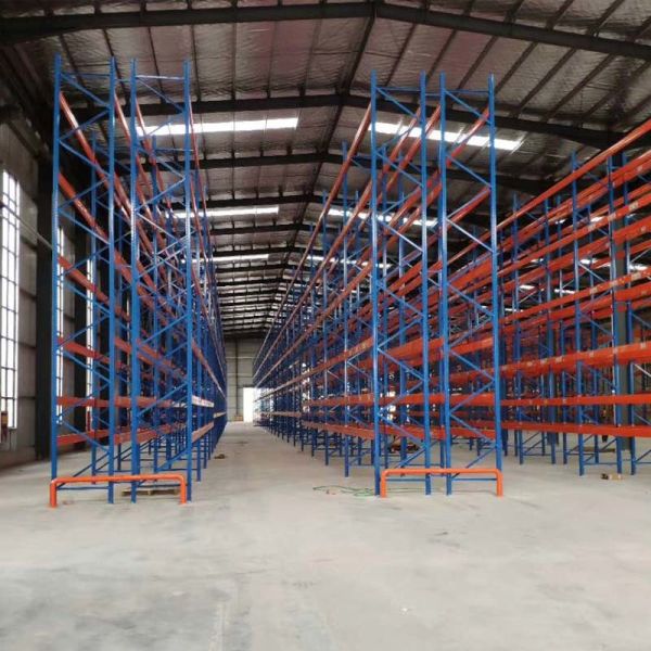 Powder Coated Adjustable Pallet Rack Shelving / Warehouse Rack
