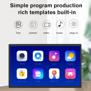 21.5inch NFC reader wall mounted android all in one tablet pc 4GB 32GB WIFI Rj45