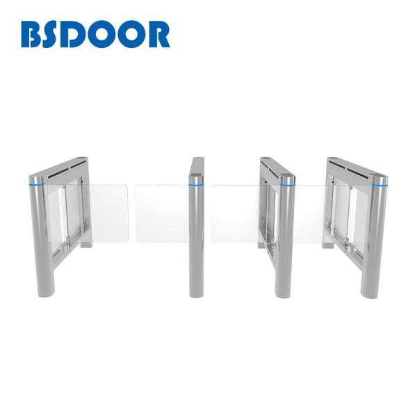 600mm Crowd Control Swing Turnstile Gate Movement Mechanism Cylinder Speed