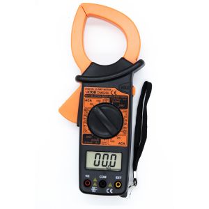 China DM6266 Digital Clamp Multimeter Manual Ranging With 50mm Clamp Jaw on sale