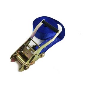 Polyester Heavy Duty Lashing Straps , Car Recovery Webbing Ratchet Straps