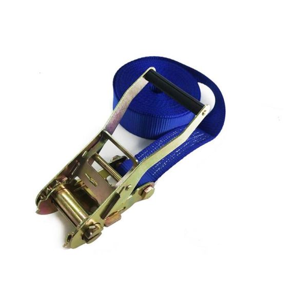 Polyester Heavy Duty Lashing Straps , Car Recovery Webbing Ratchet Straps