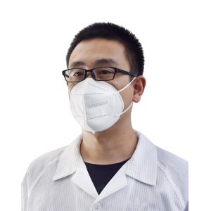 Ear Loop KN95 Foldable Dust Face Masks Dustproof Multi Layered Construction
