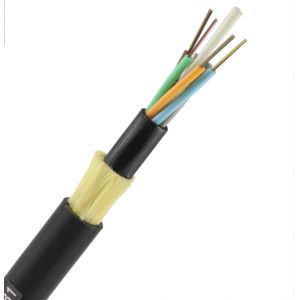 China Loose Tube ADSS Fiber Cable Dual Jacket  Transmission Span 490M 950M on sale