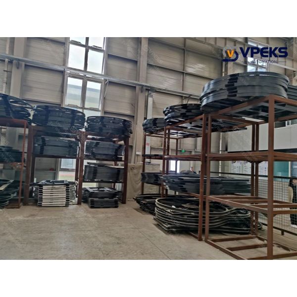 Stretch Wrap Equipment Semi Automatic Pallet Wrapper For Packaging
