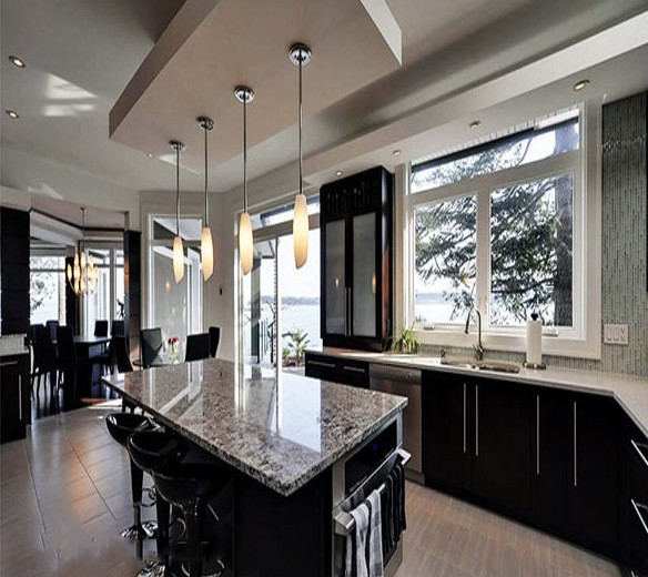 High quality polished Azul Aran Granite for countertop Azul Aran Azul Platino Granite With Low Price