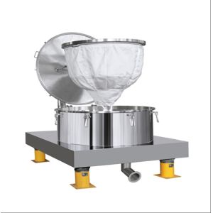 Cheap Bag Lifting Top Discharge Dewatering Centrifuge Basket Type Filter Equipment for sale