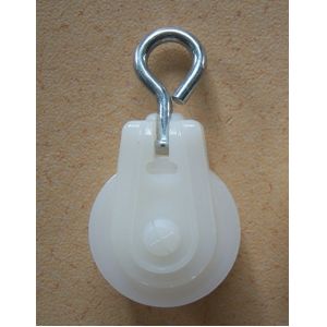 China Small Nylon Roller Chicken Pulley Poultry Farm Equipment on sale