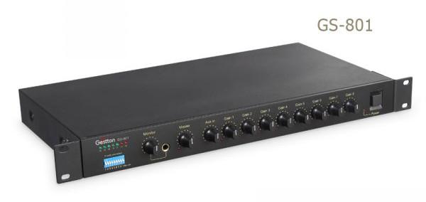 8 In 8 Out DSP Audio Processor With Auto Mixer Matrix Mixer And Feedback