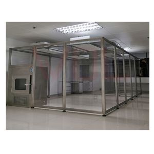 SUS 304 Frame Transparent Class 10000 Softwall Clean Room