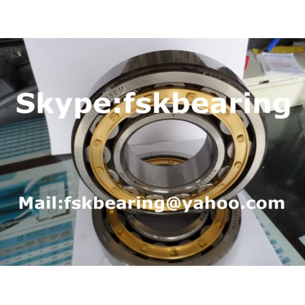 Single Row NU208 M Cement Mixer Bearings Cylindrical Roller For Tanker Car