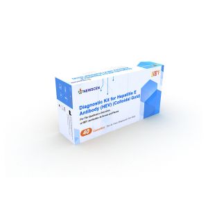 Colloidal Gold 100% Sensitivity IgG IgM Hepatitis E Virus Rapid Test Kit