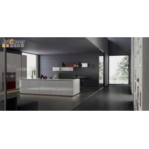 Space - Saving Design Modular Kitchen Cupboards With Soft Close Hinges And