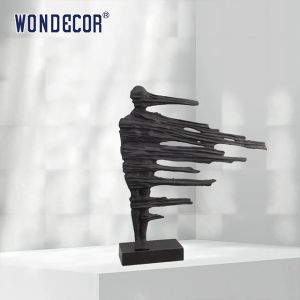 Small Indoor Abstract Metal Art Ornaments And Bronze Sculptures Of People