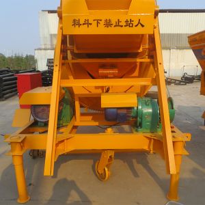 Hydraulic Engine Portable Concrete Drum JZC500 Concrete Mixer Machine 20m3/H