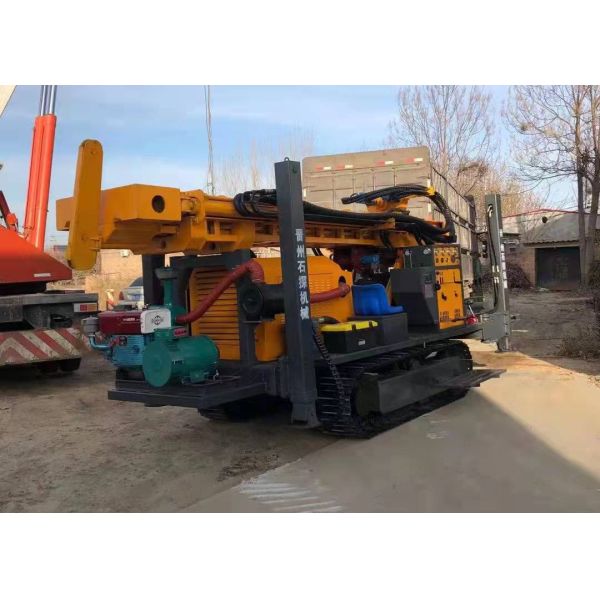 Quality 305mm Pneumatic Drilling Rig Crawler Hydraulic High Outrigger Deep Hole wholesale